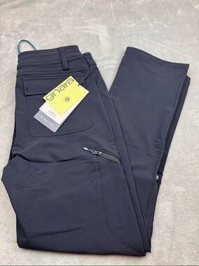 Gnara Go There GoFly Black Hiking Pants Size 10 NWT